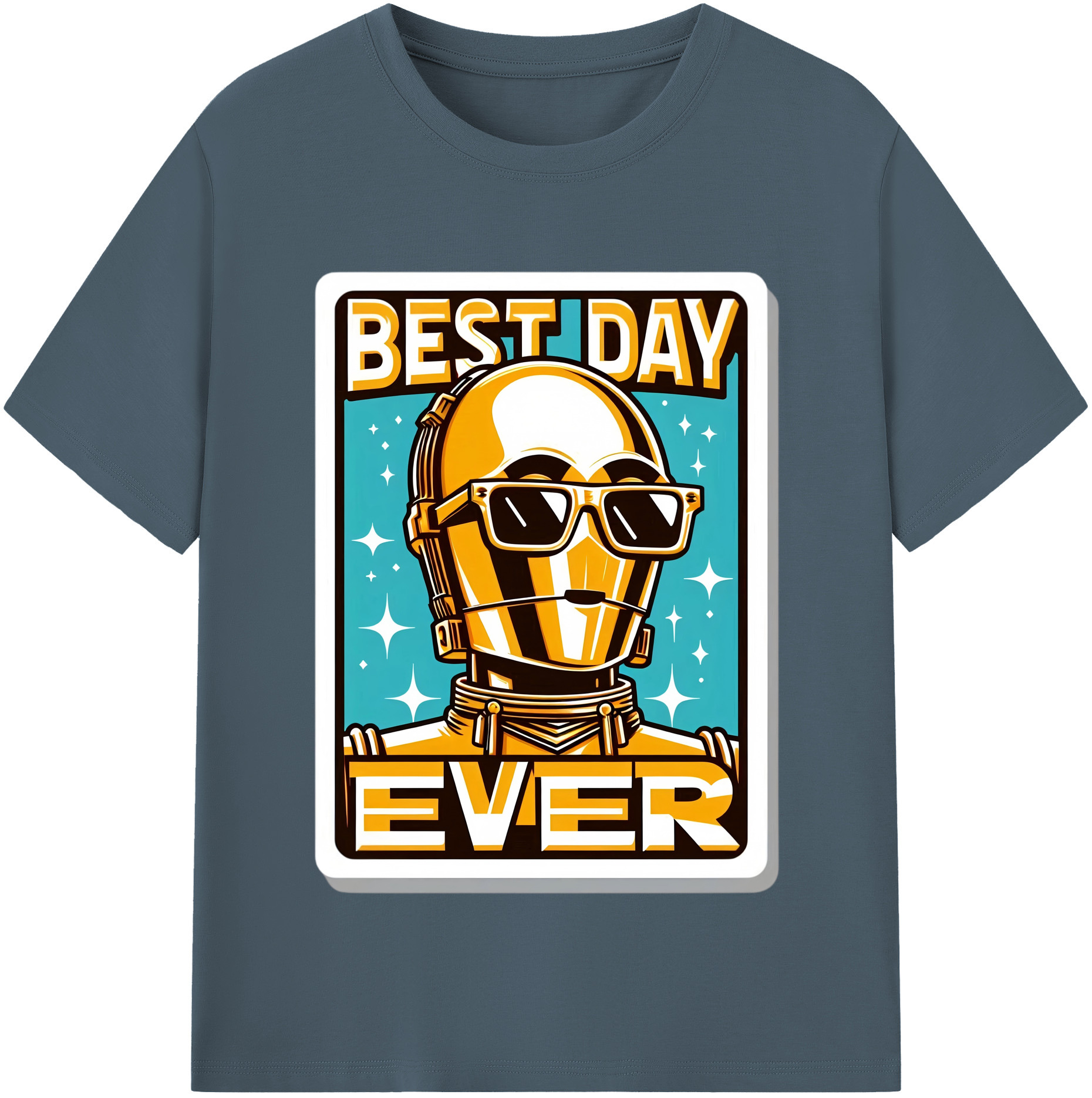 （画像用） スター・ウォーズ Star Wars 綿100％半袖Tシャツ（フロントプリント）